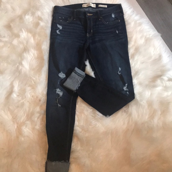 🦋NWOT HOLLISTER DISTRESSED ANKLE🦋 - Picture 3 of 8